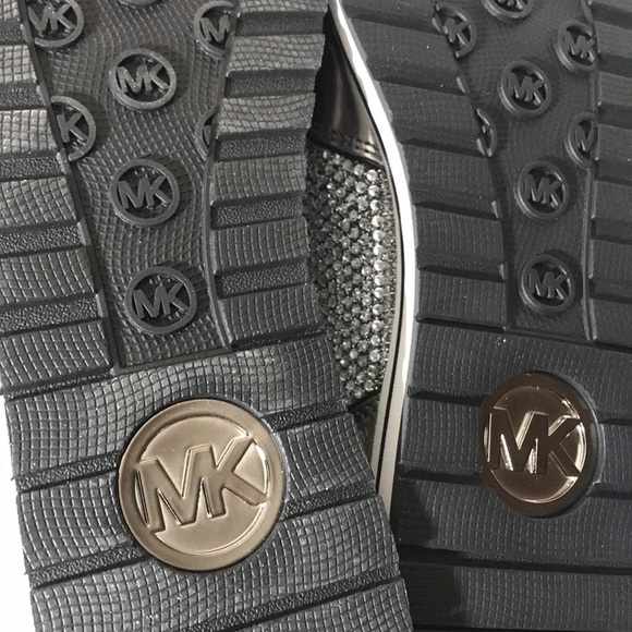 Michael Kors Maddy Trainer Crystal sparkling shoes - Picture 7 of 8